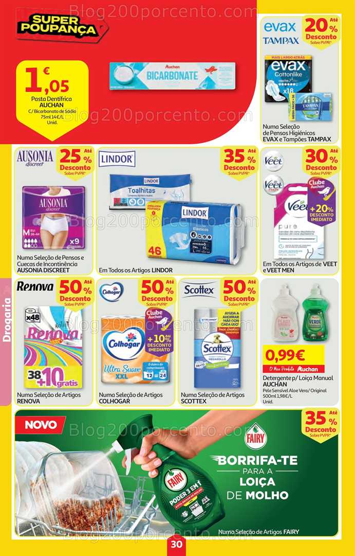 Antevisão Folheto AUCHAN Promoções de 8 a 14 janeiro