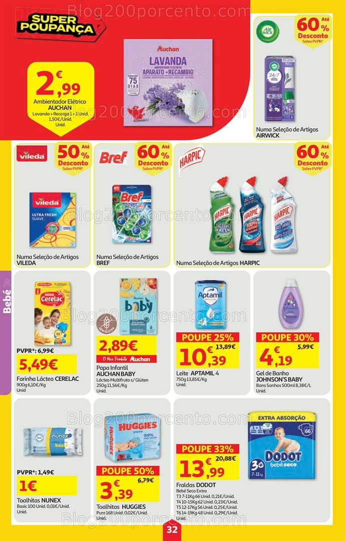 Antevisão Folheto AUCHAN Promoções de 8 a 14 janeiro