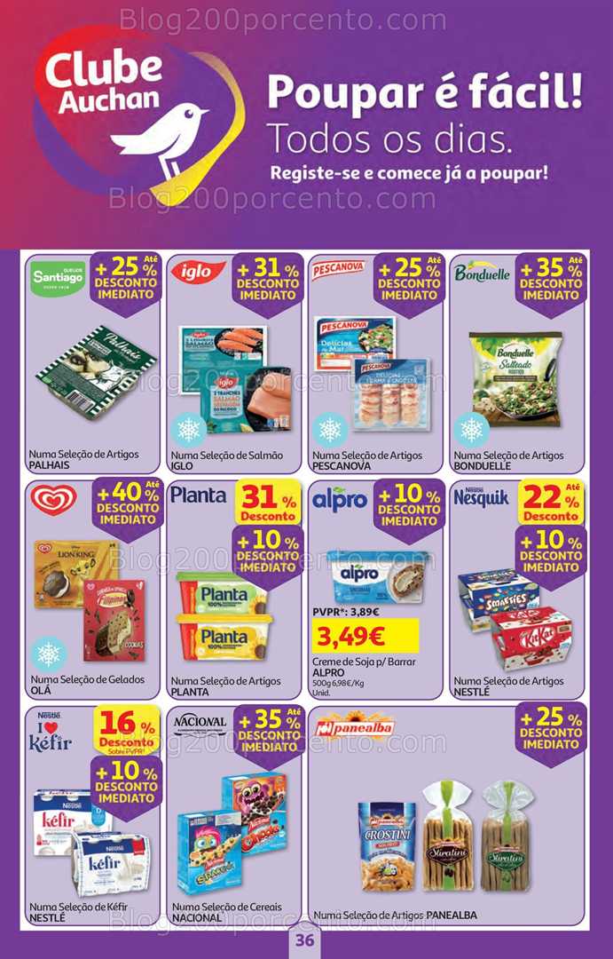 Antevisão Folheto AUCHAN Promoções de 8 a 14 janeiro