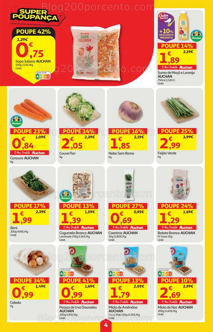 Antevisão Folheto AUCHAN Promoções de 8 a 14 janeiro