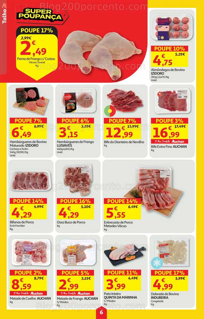 Antevisão Folheto AUCHAN Promoções de 8 a 14 janeiro