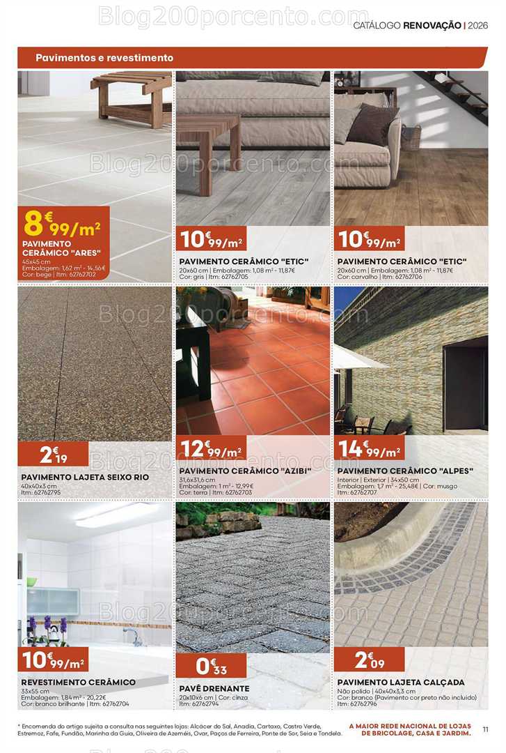 Antevisão Folheto BRICOMARCHÉ Promoções de 22 janeiro a 22 fevereiro