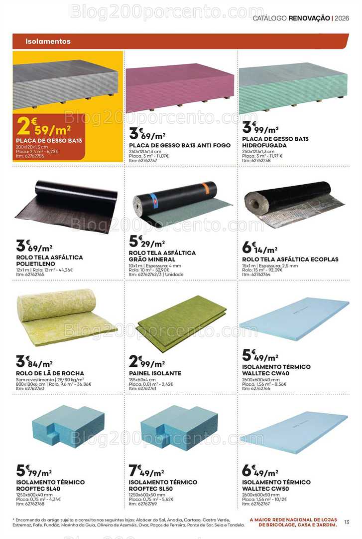 Antevisão Folheto BRICOMARCHÉ Promoções de 22 janeiro a 22 fevereiro