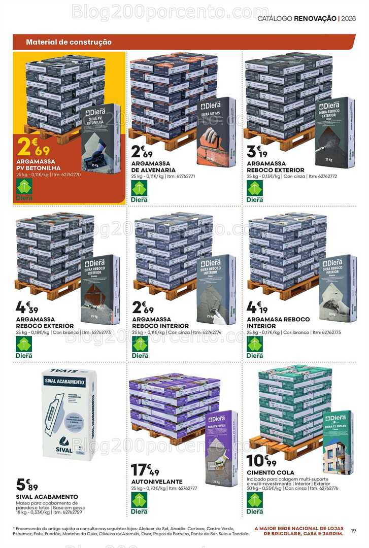 Antevisão Folheto BRICOMARCHÉ Promoções de 22 janeiro a 22 fevereiro