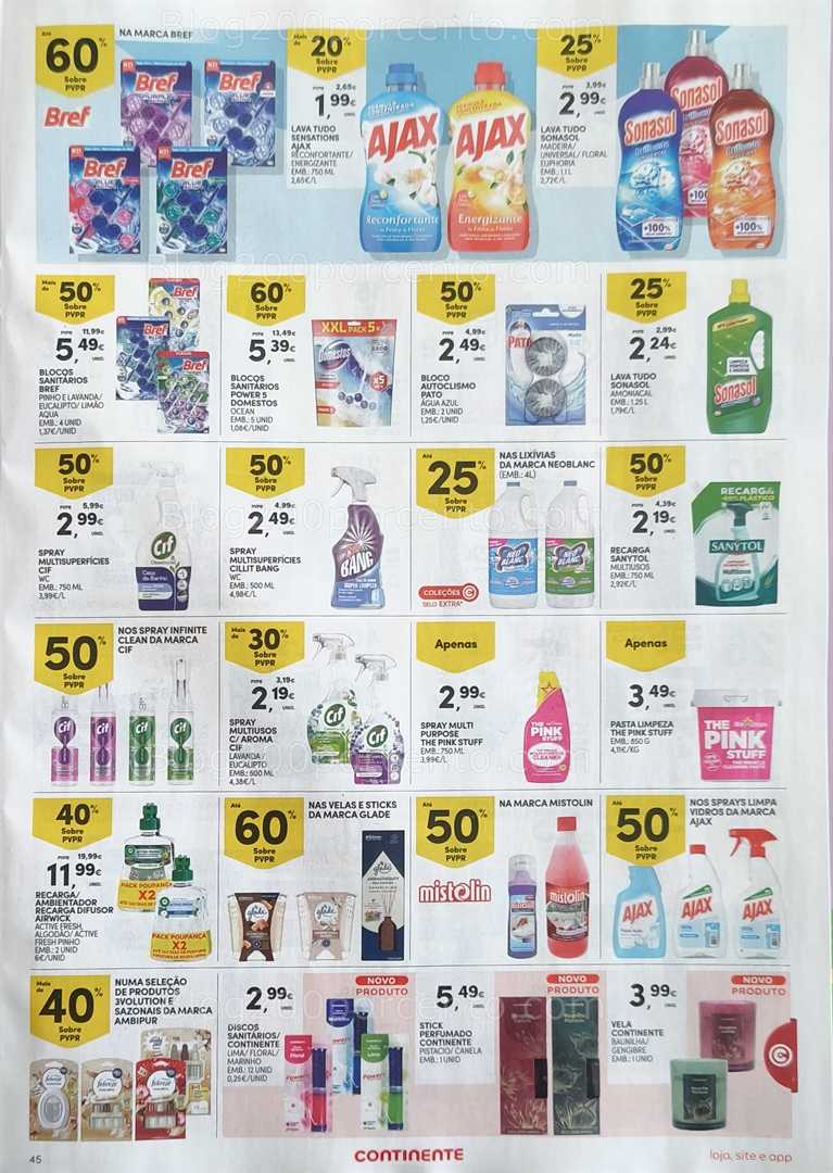 Antevisão Folheto CONTINENTE Promoções de 20 a 26 janeiro