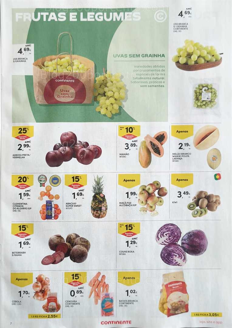 Antevisão Folheto CONTINENTE Promoções de 20 a 26 janeiro