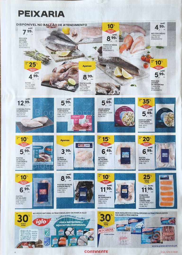 Antevisão Folheto CONTINENTE Promoções de 6 a 12 janeiro