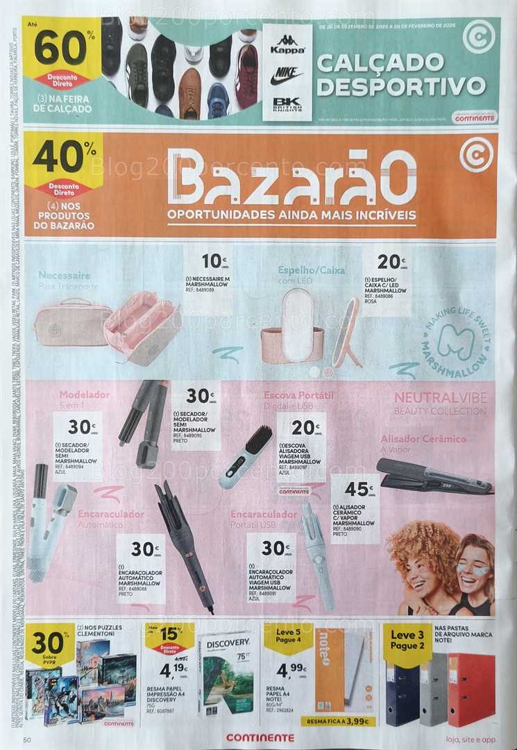 Antevisão Folheto CONTINENTE Promoções de 6 a 12 janeiro