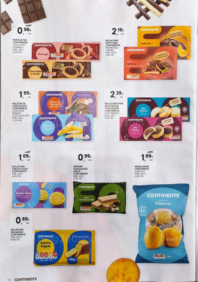 Antevisão Folheto CONTINENTE Especial Bolachas Promoções de 3 a 15 fevereiro