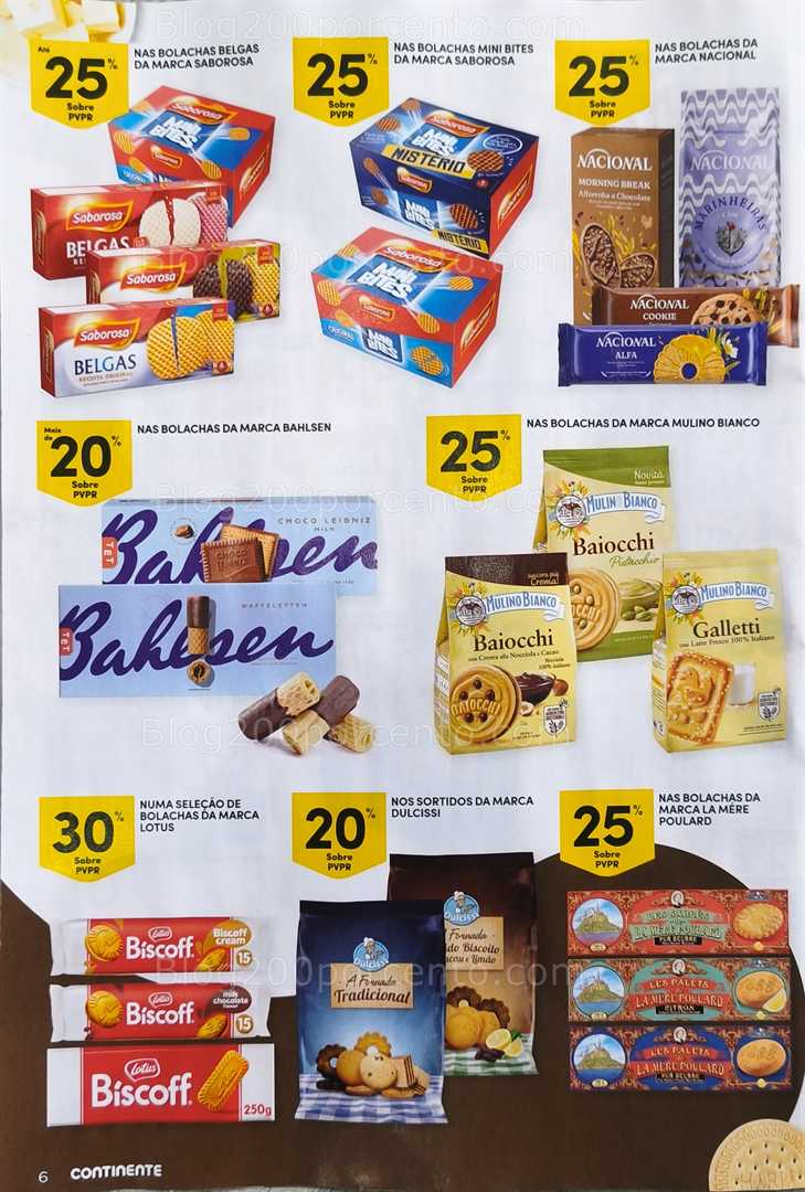 Antevisão Folheto CONTINENTE Especial Bolachas Promoções de 3 a 15 fevereiro