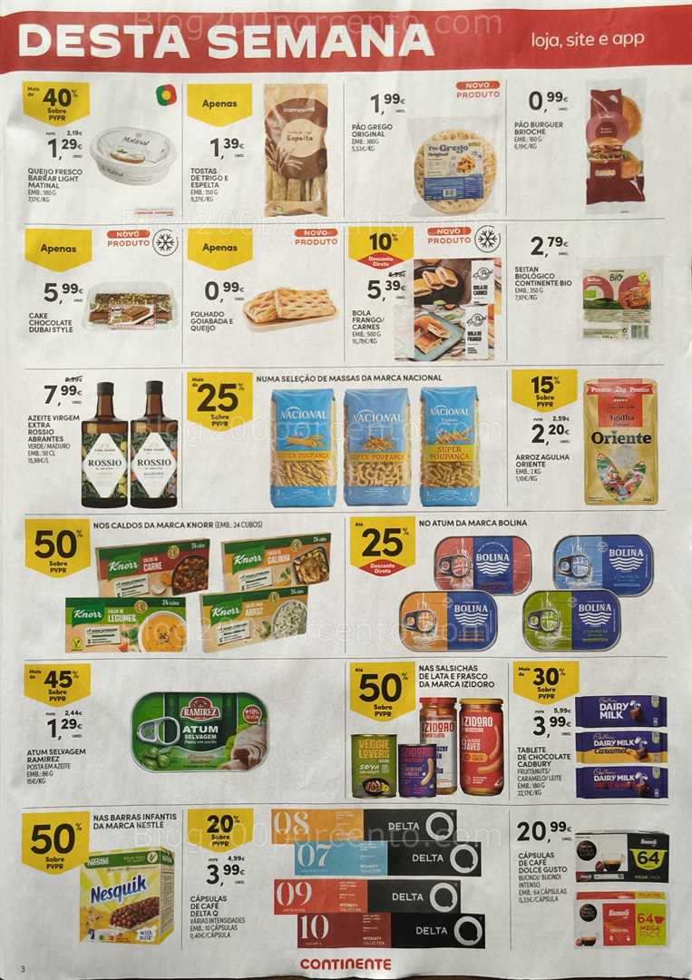 Antevisão Folheto CONTINENTE Promoções Fim de Semana - 23 a 26 janeiro