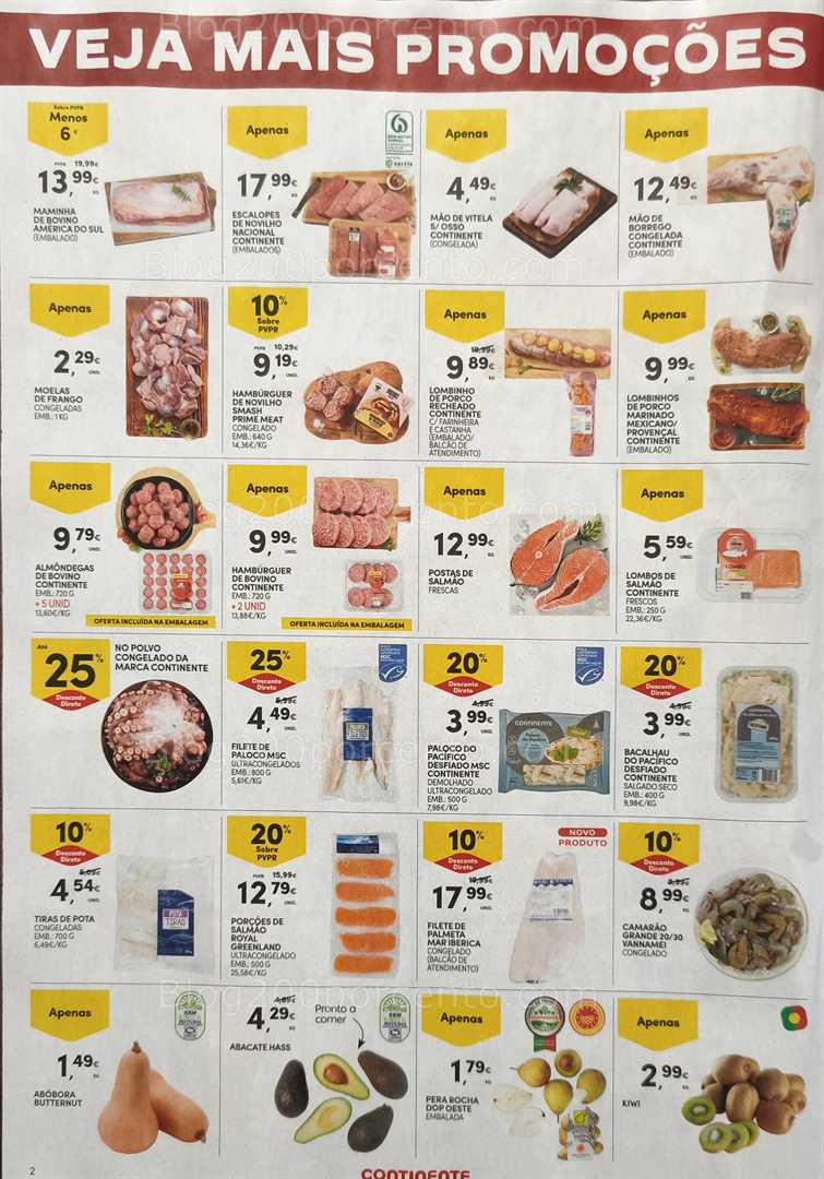 Antevisão Folheto CONTINENTE Promoções Fim de Semana - 30 janeiro a 2 fevereiro