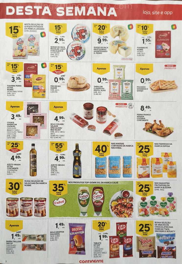 Antevisão Folheto CONTINENTE Promoções Fim de Semana - 30 janeiro a 2 fevereiro