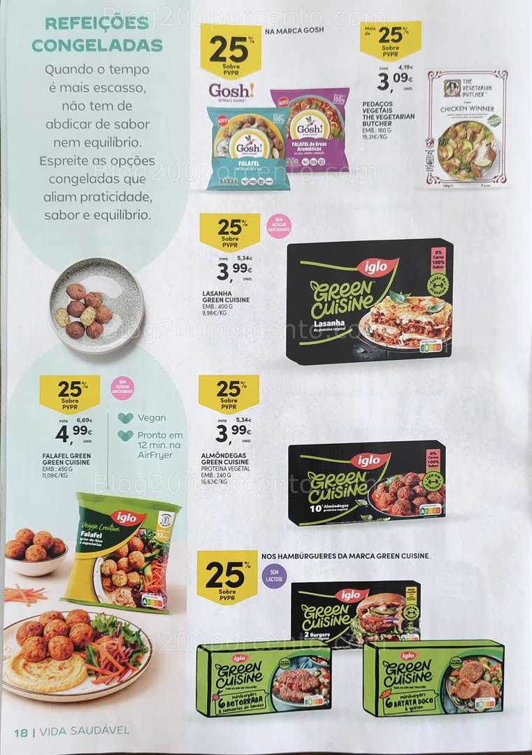 Antevisão Folheto CONTINENTE Vida Saudável Promoções de 20 janeiro a 1 fevereiro