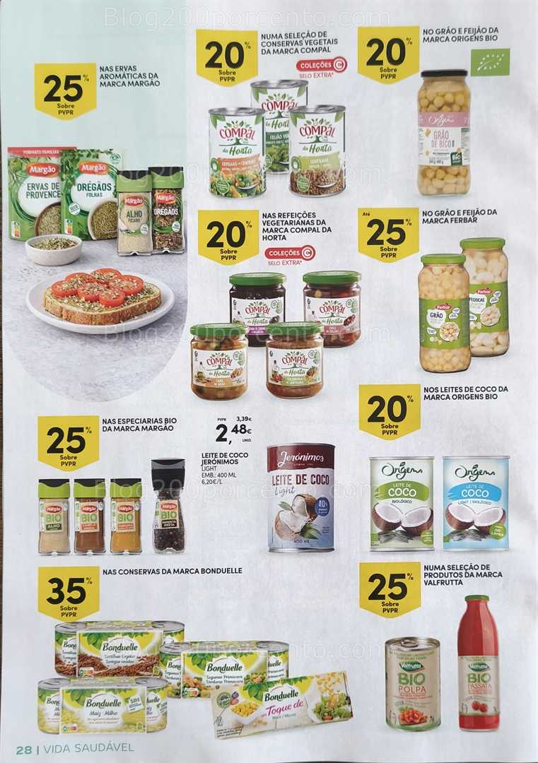 Antevisão Folheto CONTINENTE Vida Saudável Promoções de 20 janeiro a 1 fevereiro