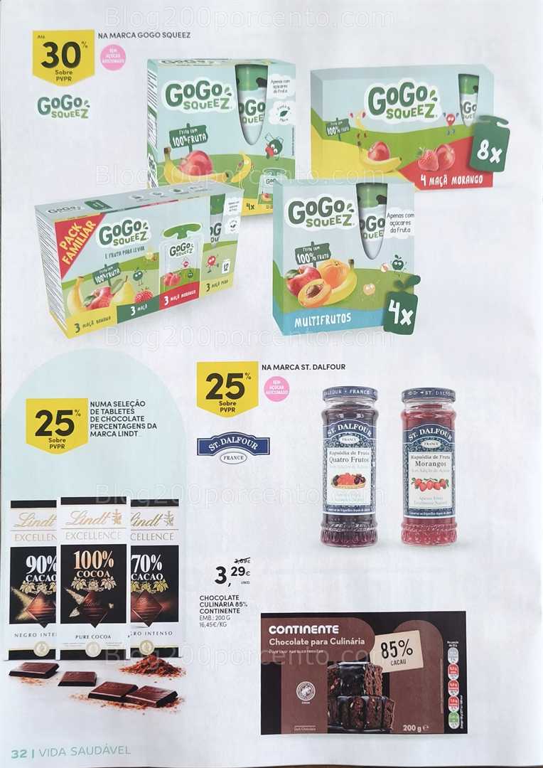 Antevisão Folheto CONTINENTE Vida Saudável Promoções de 20 janeiro a 1 fevereiro