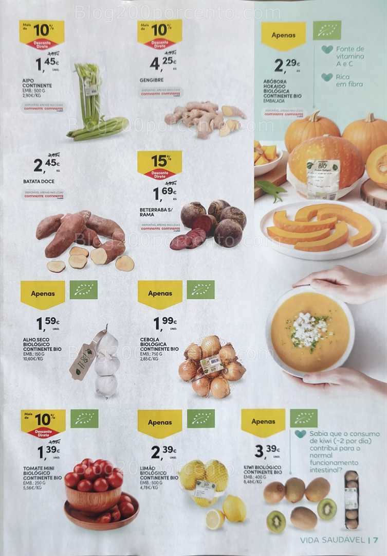 Antevisão Folheto CONTINENTE Vida Saudável Promoções de 20 janeiro a 1 fevereiro