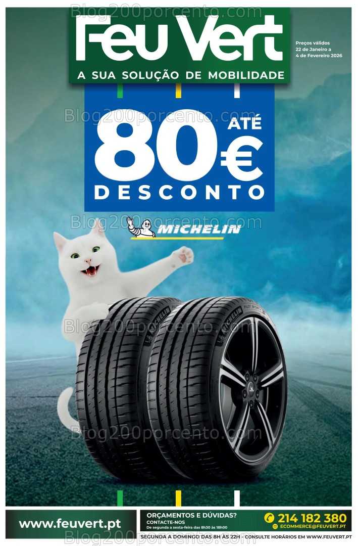 Antevisão Folheto FEU VERT Auto Promoções de 22 janeiro a 4 fevereiro