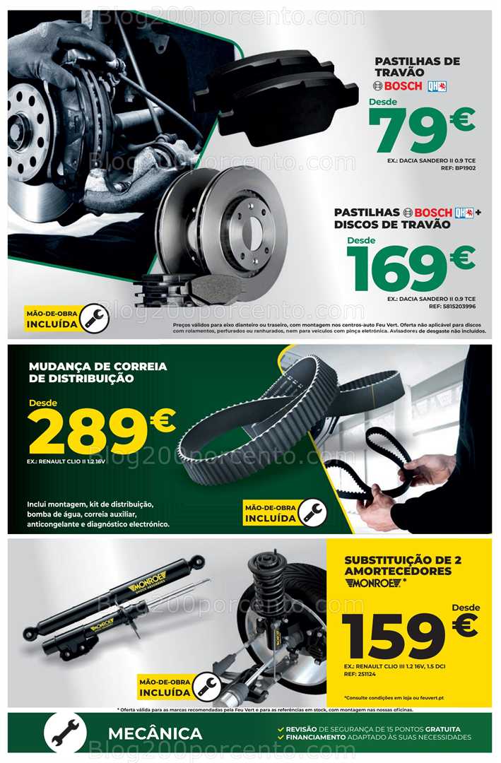 Antevisão Folheto FEU VERT Auto Promoções de 22 janeiro a 4 fevereiro
