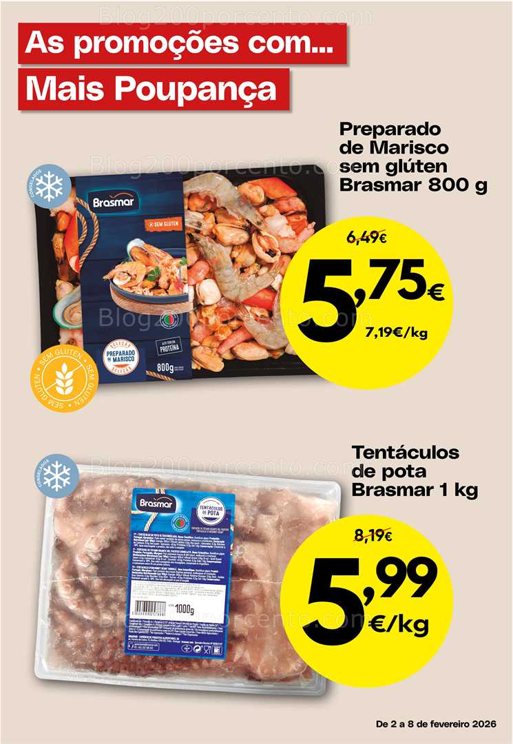 Antevisão Folheto FROIZ Promoções de 2 a 8 fevereiro