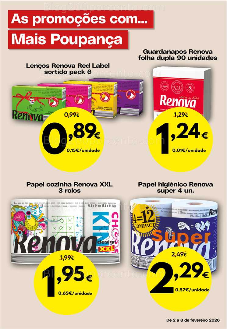 Antevisão Folheto FROIZ Promoções de 2 a 8 fevereiro