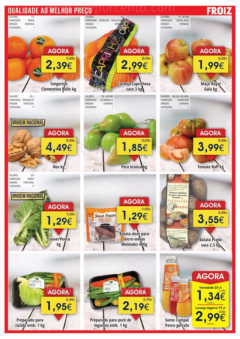 Antevisão Folheto FROIZ Promoções de 23 janeiro a 11 fevereiro