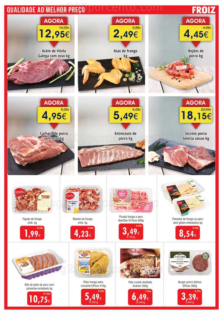 Antevisão Folheto FROIZ Promoções de 23 janeiro a 11 fevereiro