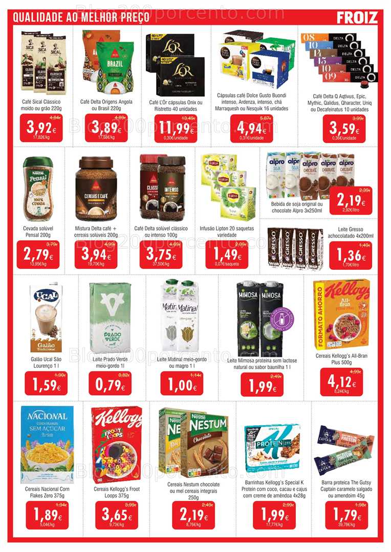 Antevisão Folheto FROIZ Promoções de 23 janeiro a 11 fevereiro