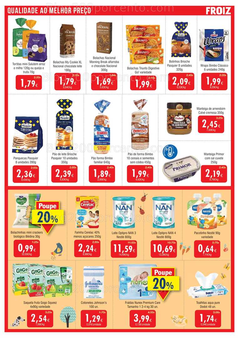 Antevisão Folheto FROIZ Promoções de 23 janeiro a 11 fevereiro