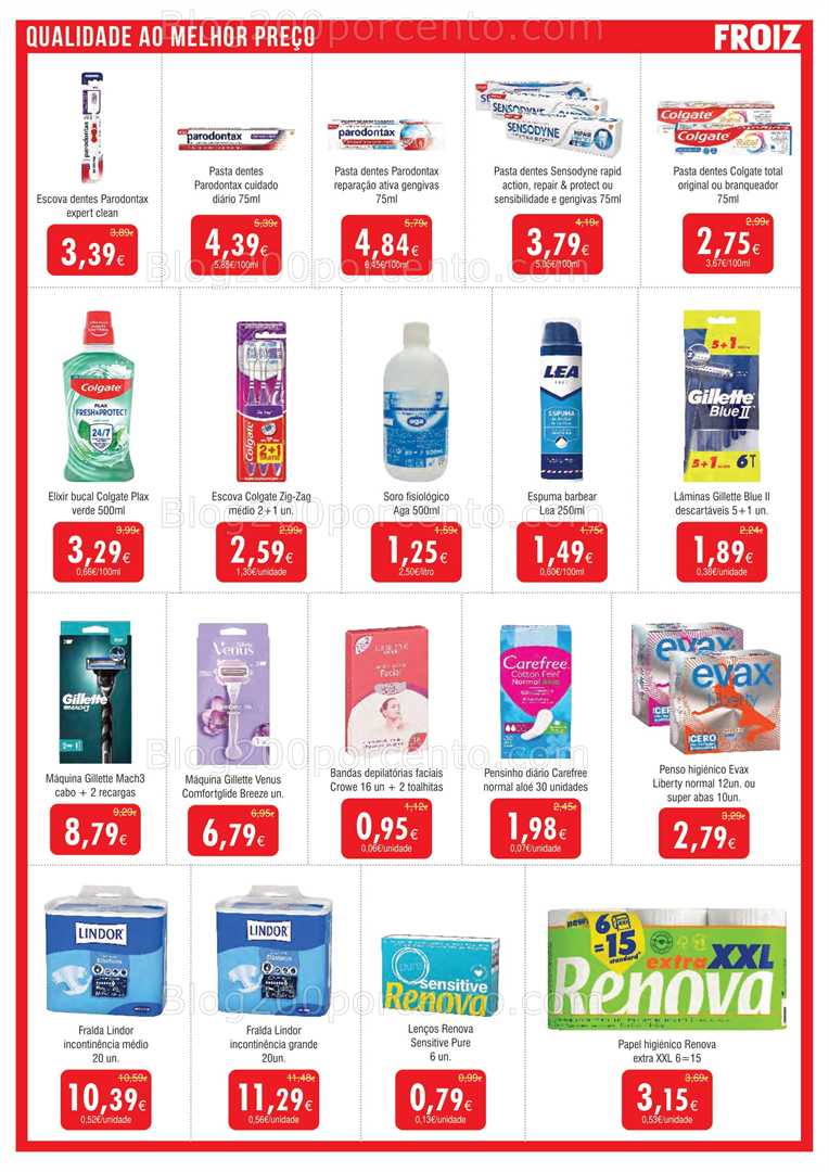 Antevisão Folheto FROIZ Promoções de 23 janeiro a 11 fevereiro