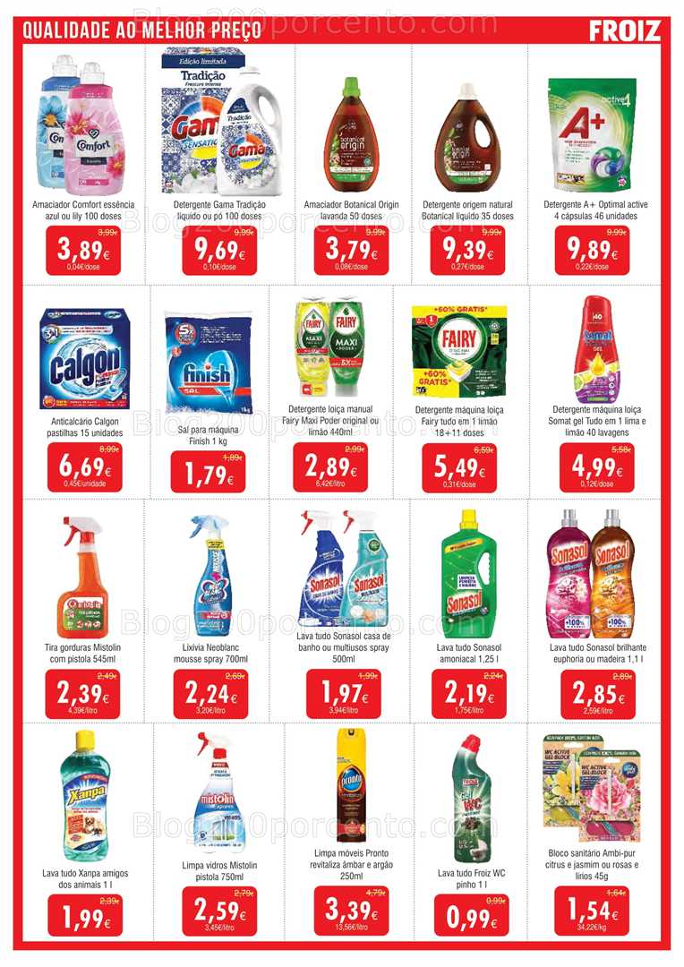 Antevisão Folheto FROIZ Promoções de 23 janeiro a 11 fevereiro