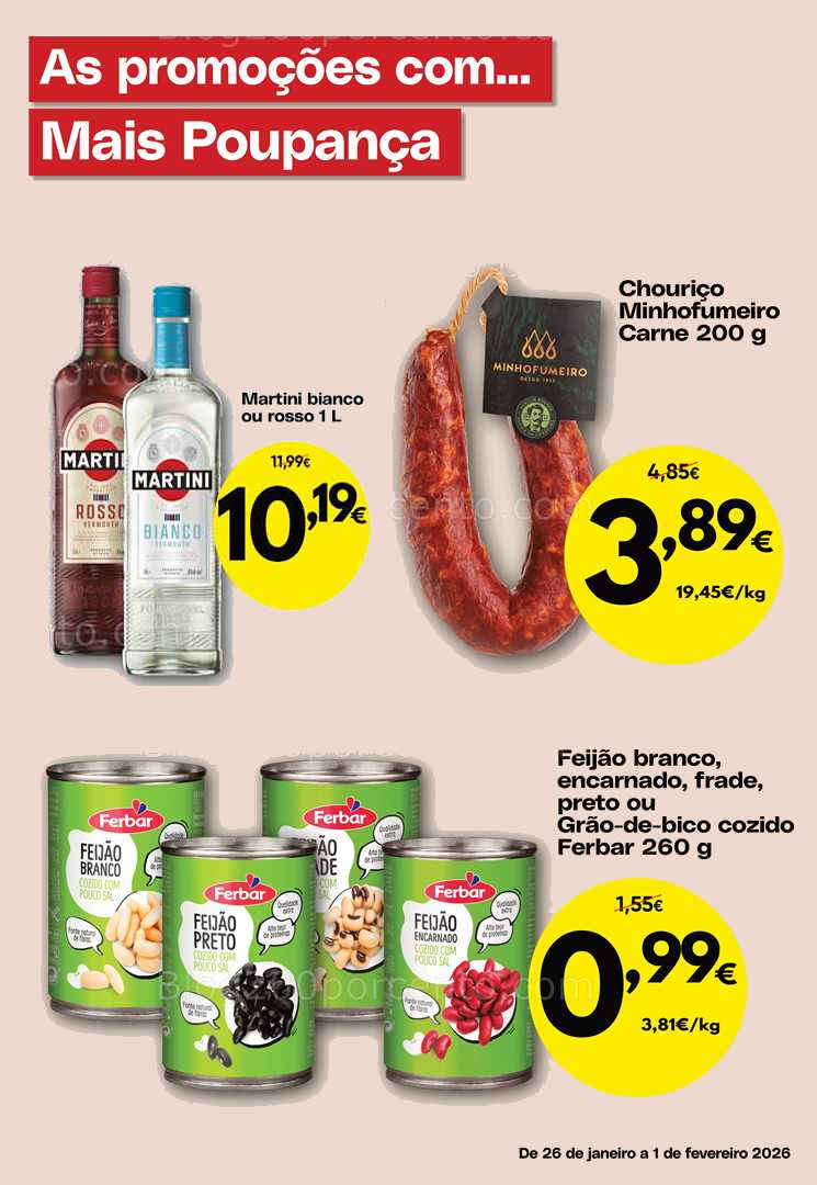 Antevisão Folheto FROIZ Promoções de 26 janeiro a 1 fevereiro