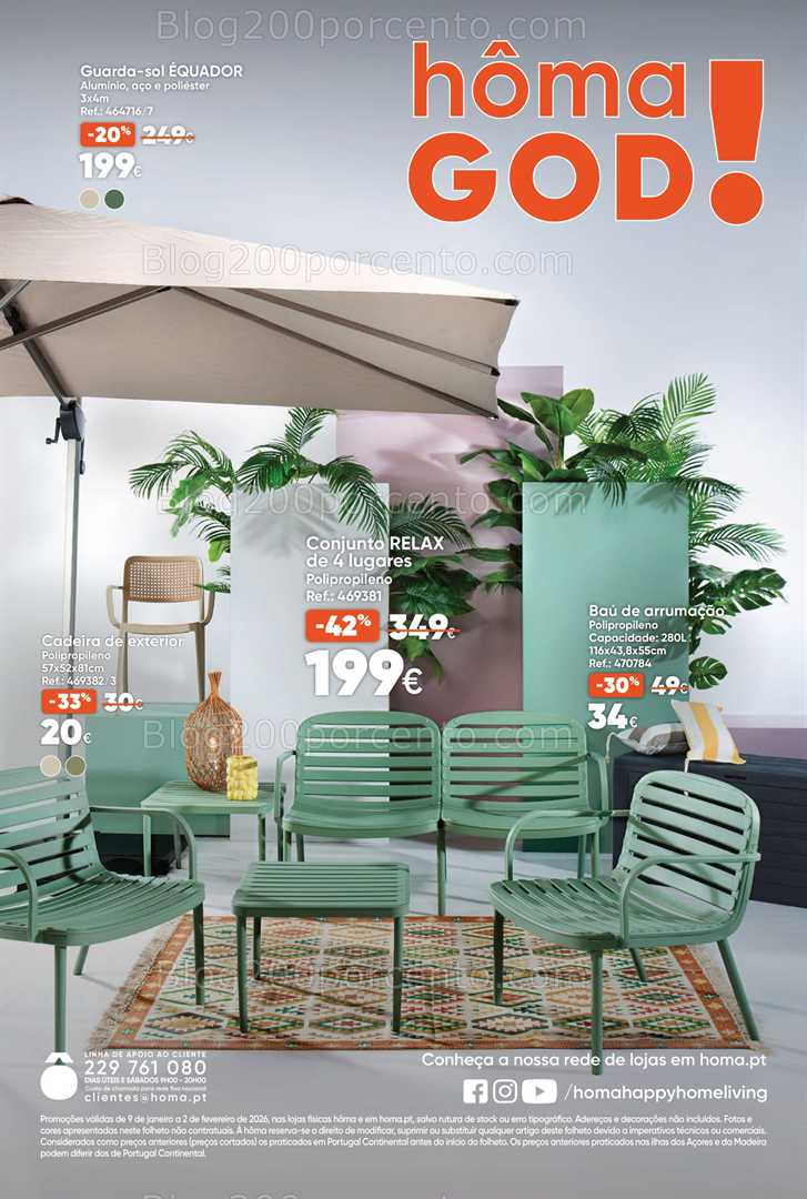 Antevisão Folheto HÔMA Saldos Promoções de 8 janeiro a 2 fevereiro