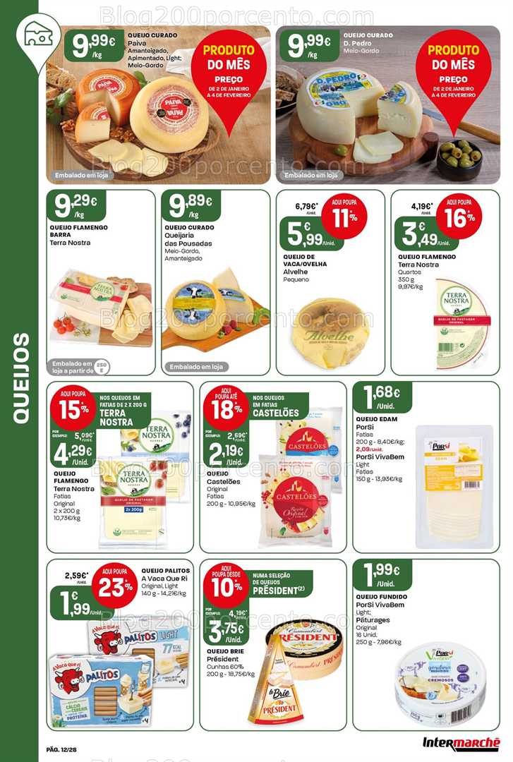 Antevisão Folheto INTERMARCHÉ Contact Promoções de 15 a 21 janeiro