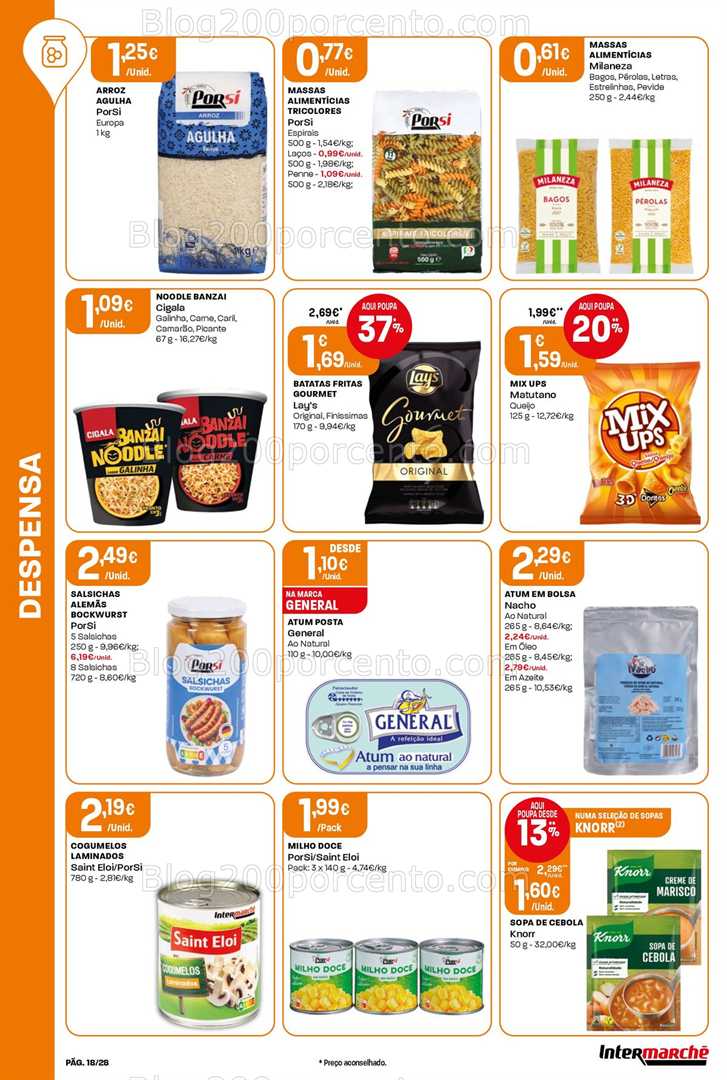 Antevisão Folheto INTERMARCHÉ Contact Promoções de 15 a 21 janeiro