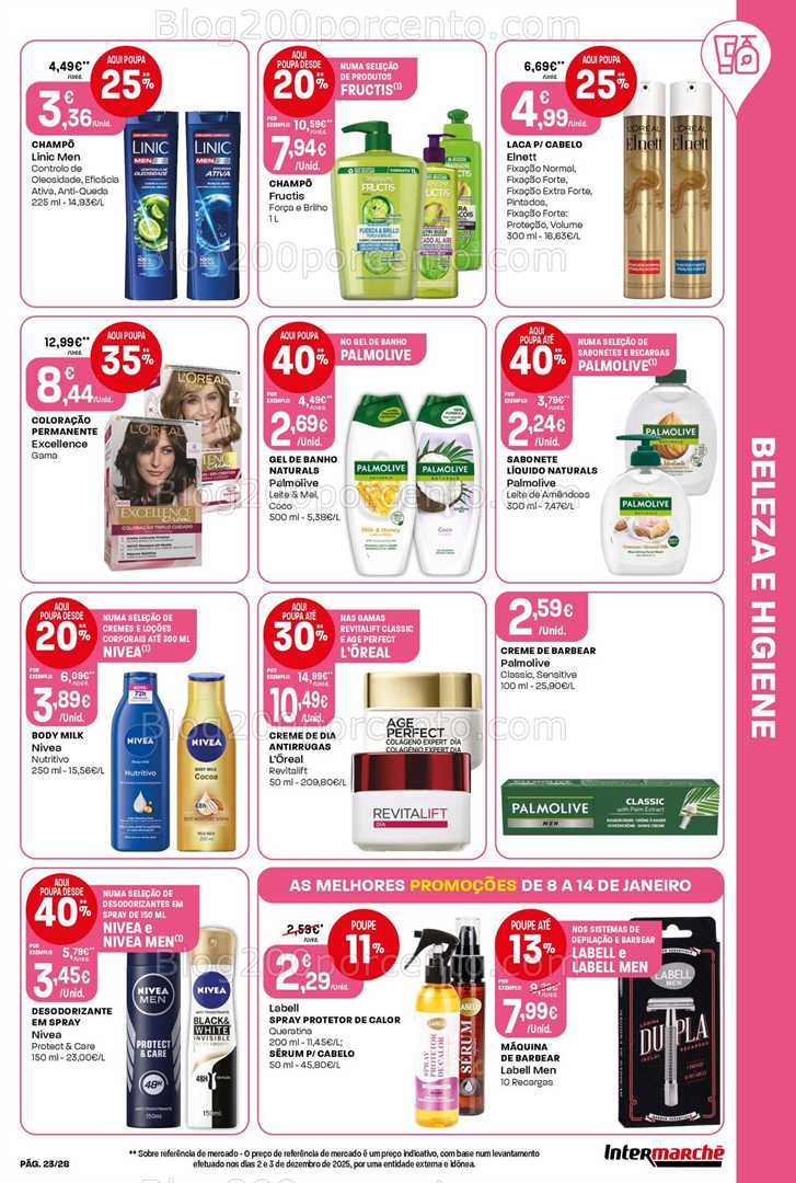 Antevisão Folheto INTERMARCHÉ Contact Promoções de 8 a 14 janeiro