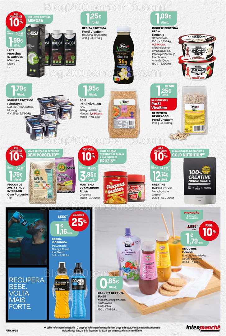 Antevisão Folheto INTERMARCHÉ Contact Promoções de 8 a 14 janeiro