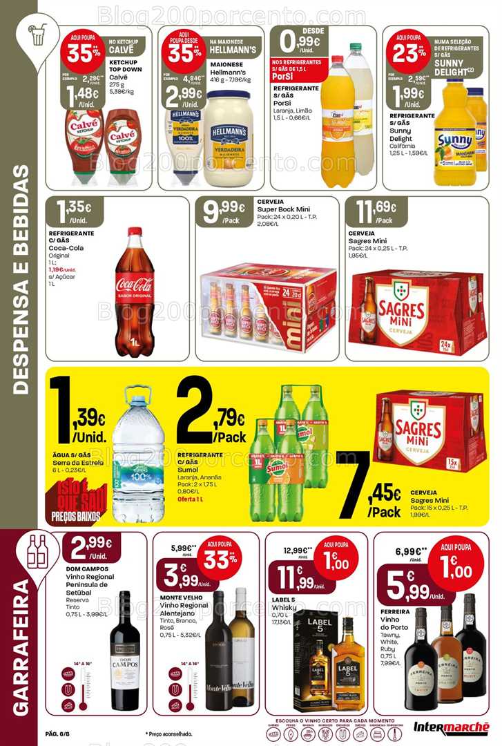 Antevisão Folheto INTERMARCHÉ Mini Promoções de 15 a 21 janeiro