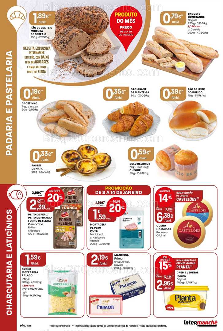 Antevisão Folheto INTERMARCHÉ Mini Promoções de 8 a 14 janeiro