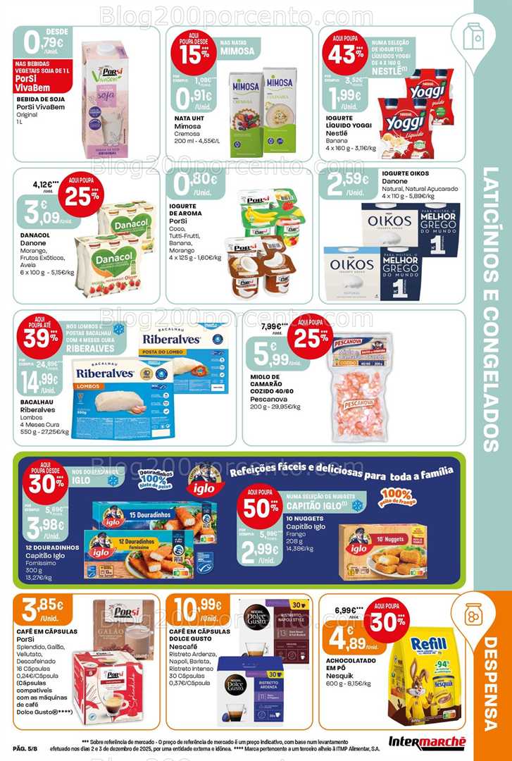 Antevisão Folheto INTERMARCHÉ Mini Promoções de 8 a 14 janeiro