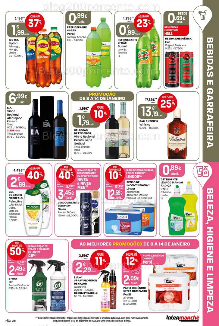 Antevisão Folheto INTERMARCHÉ Mini Promoções de 8 a 14 janeiro