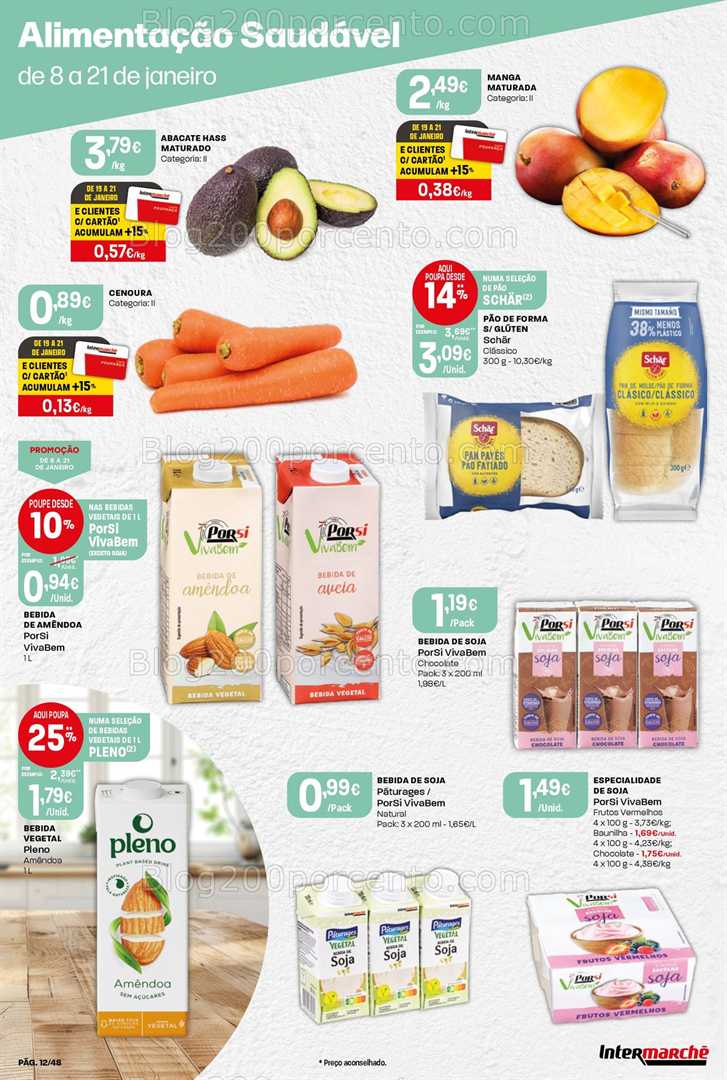 Antevisão Folheto INTERMARCHÉ Super Promoções de 15 a 21 janeiro