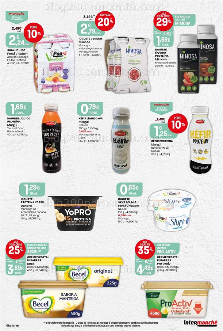 Antevisão Folheto INTERMARCHÉ Super Promoções de 15 a 21 janeiro
