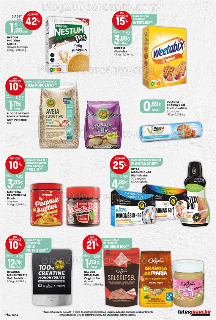 Antevisão Folheto INTERMARCHÉ Super Promoções de 15 a 21 janeiro