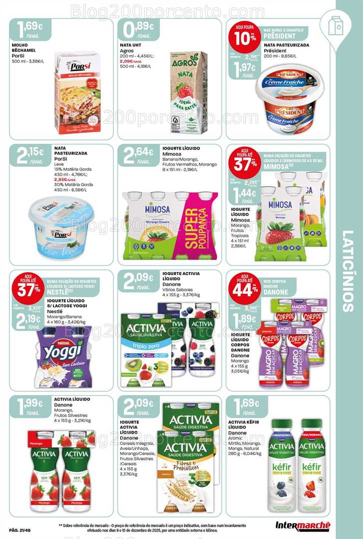 Antevisão Folheto INTERMARCHÉ Super Promoções de 15 a 21 janeiro