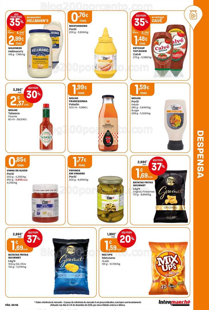 Antevisão Folheto INTERMARCHÉ Super Promoções de 15 a 21 janeiro