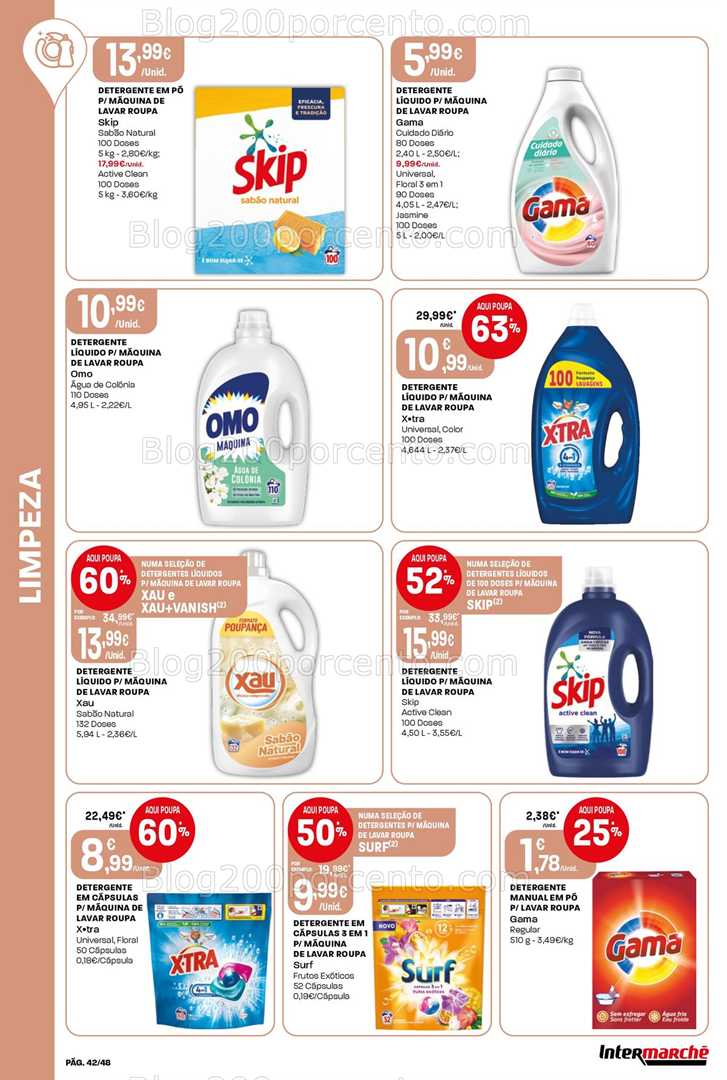 Antevisão Folheto INTERMARCHÉ Super Promoções de 15 a 21 janeiro