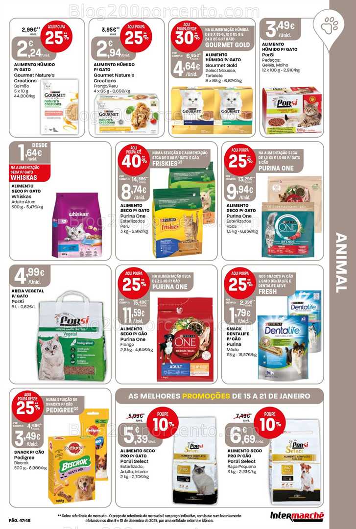 Antevisão Folheto INTERMARCHÉ Super Promoções de 15 a 21 janeiro