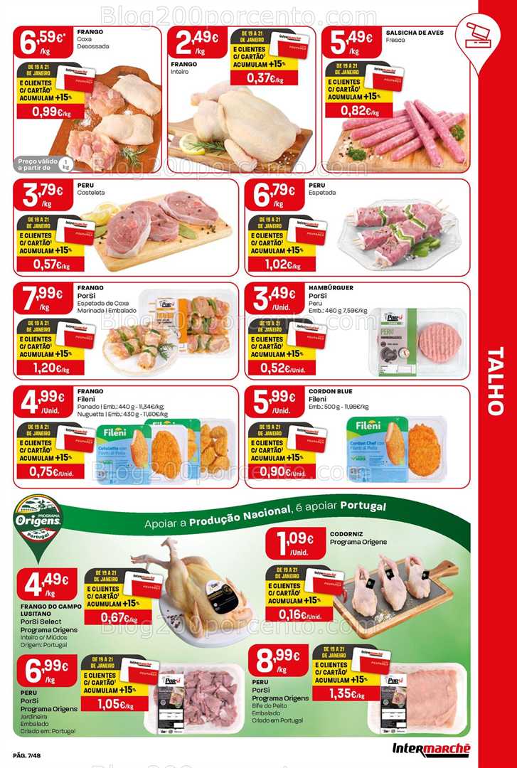 Antevisão Folheto INTERMARCHÉ Super Promoções de 15 a 21 janeiro