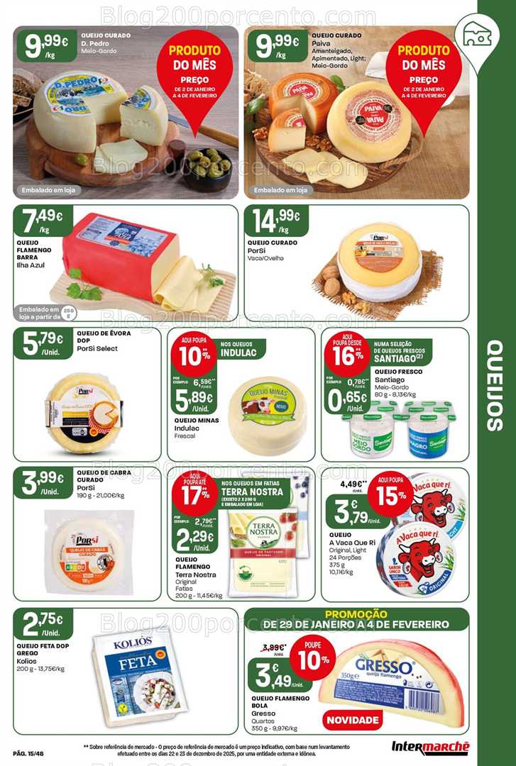 Antevisão Folheto INTERMARCHÉ Promoções de 29 janeiro a 4 fevereiro